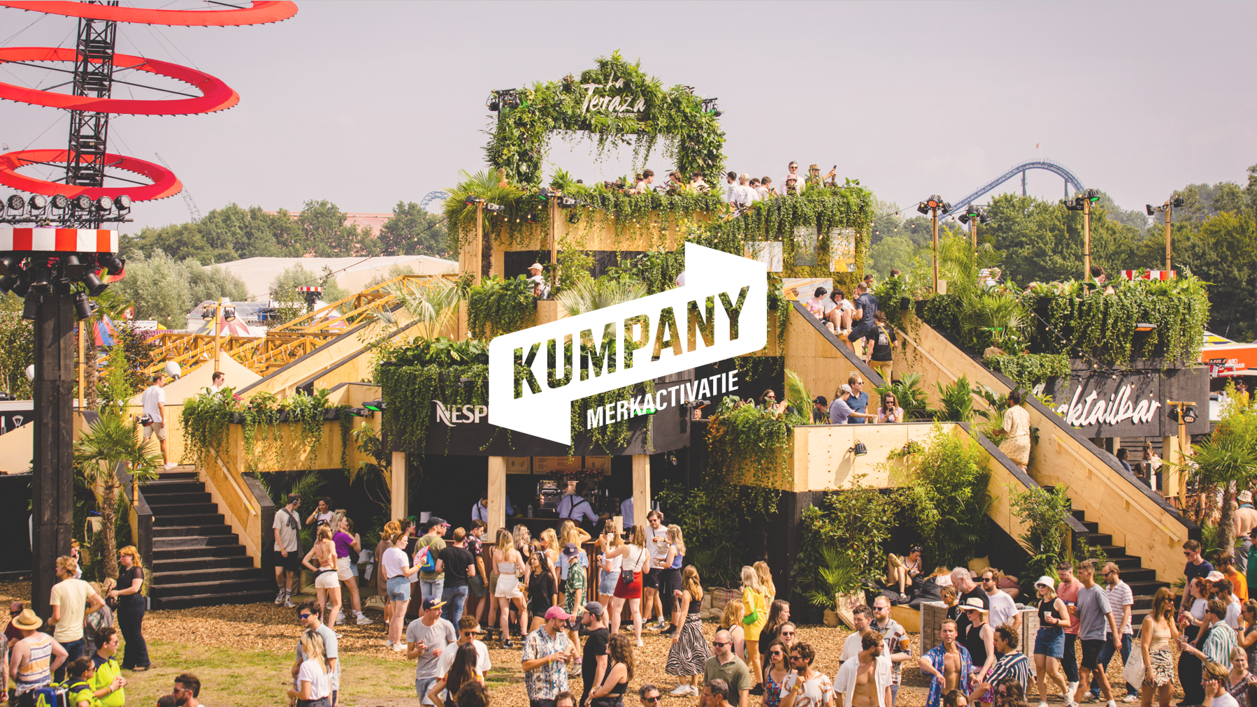 Kumpany slide website homepage